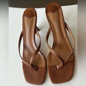 Tony Bianco Beige Baye 7.5cm Heels in 8.5